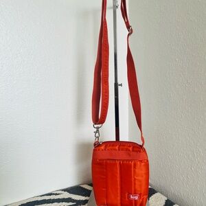 Lug Vibrant Orange Crossbody Bag